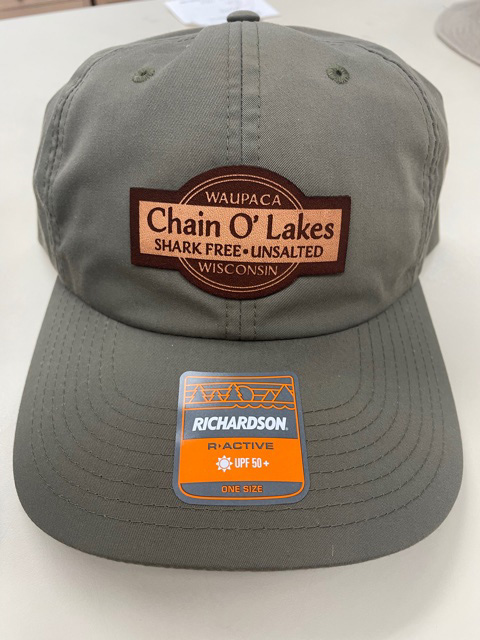 Hat – Chain O Lakes Leather Patch Hat – Team Outfitters