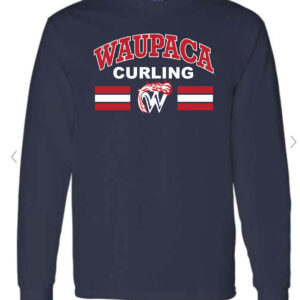 02 Curling - LS Cotton T Shirt