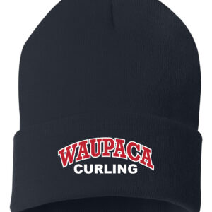 06 Curling - Navy Beanie Hat