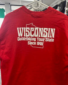 55 - Wisconsin Outdrinking... Cotton SS T
